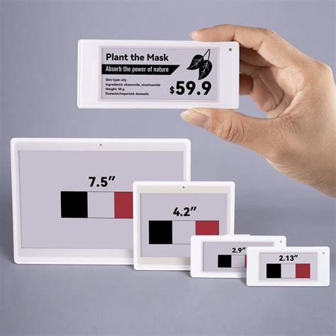 e-ink rfid label|rfid digital display drive.